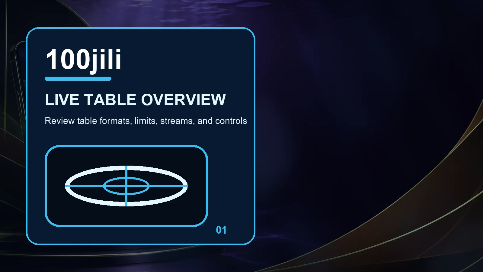 100jili live casino full-width visual guide 1